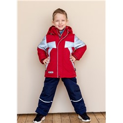 6016 Костюм на синтепоне Бордо/98