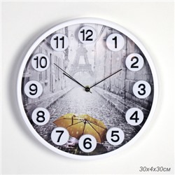 Часы настенные Париж 30 см / 11136I /уп 20/