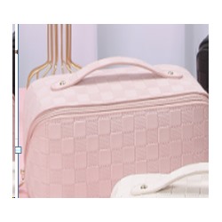 Косметичка 23,5х12 см / XN-011PN /уп 50/розовая