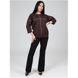 Николет - свитшот коричневый