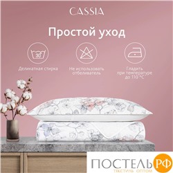 CASSIA КОЛИБРИ бел. Покрывало 230x250-1/50х70 наволочки-2, 3пр.