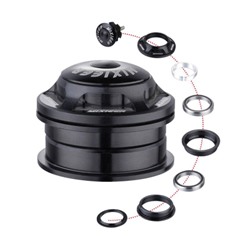 Рулевая колонка MIXIEER QLP-39 размер 1-1/8"х44х30 высота 18мм пром.подш. вес 107г /уп100