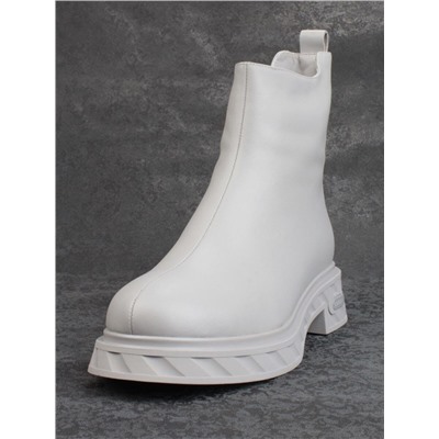 04-M3-2220 GRAY Ботинки зимние женские (натуральная кожа, натуральный мех)