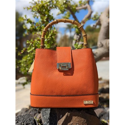 Ab.Zapatos PELLE Bambu (630) naranja