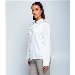 Блузка #БШ2558, белый