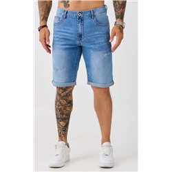 Шорты джинс FA211-0972 l.blue