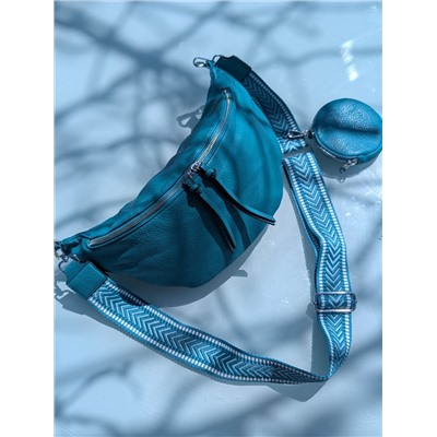 PELLE- PAOLO Bags 397 TURQUESA