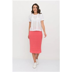 Юбка И 014 дл/коралл