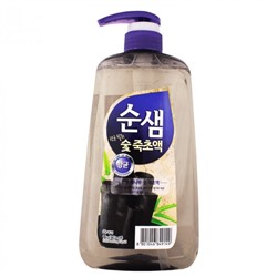 KeraSys Soonsaem Средство д/мытья посуды Бамбуковый уголь 1кг с дозат.проз.черн. 849149