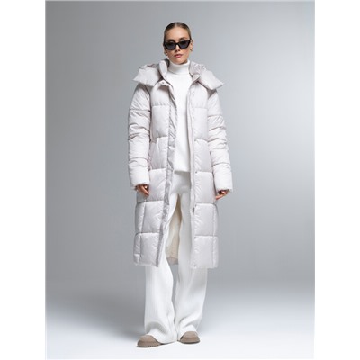 Пуховик женский бежевый