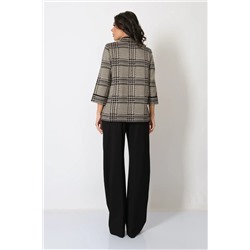 Жакет Д 2458/бежево-синий