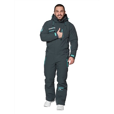 Комбинезон A-89025 Темно-серый