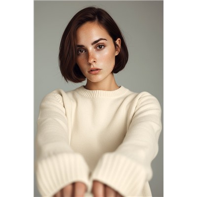 Женский свитер оверсайз Happyfox