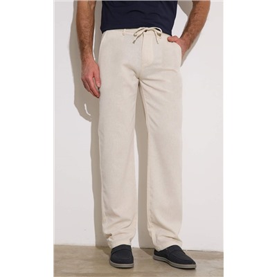Брюки лен F111-0855 natural linen