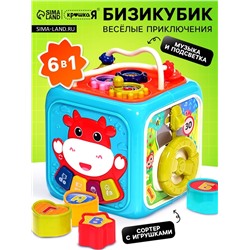 Бизикубик «Весёлые приключения», звук, свет, МИКС