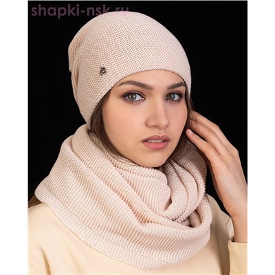 LL 36 PL 36 Комплект женский (колпак+снуд) (56-58)
