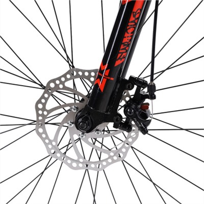 Велосипед 26" рама 17" 21sp  MEGAWHEELS FURIOUS чёрный-красный