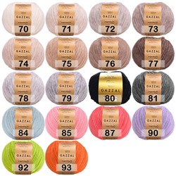 Пряжа Gazzal Alpaca Air