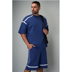 Мужской костюм оверсайз из футера двухнитки Happyfox