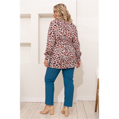 Красивая рубашка с принтом Лорейн №2