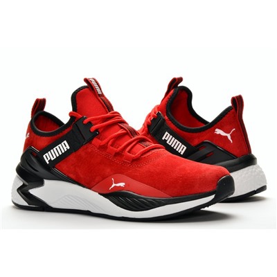 Sport + PM DA010-8Z Кроссовки красн замша