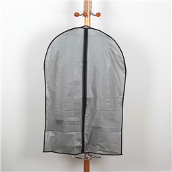 Чехол для одежды 59×89 см, плотный, PEVA, цвет серый