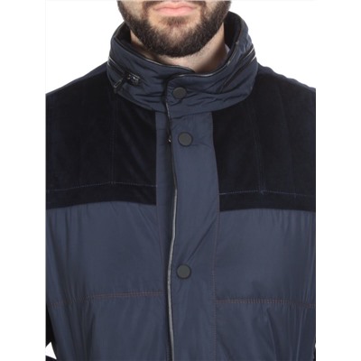 J8201B PURPLISH BLUE Куртка мужская зимняя NEW B BEK (150 гр. холлофайбер)