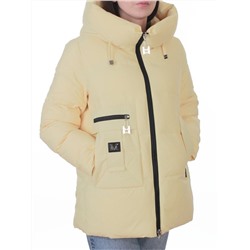 M-M07 YELLOW Куртка зимняя женская (150 гр. холлофайбер)