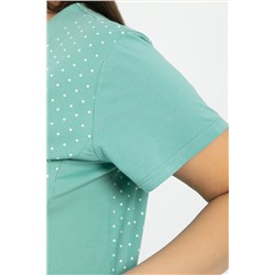 Блуза Ваниль (олива) Б12852-20М