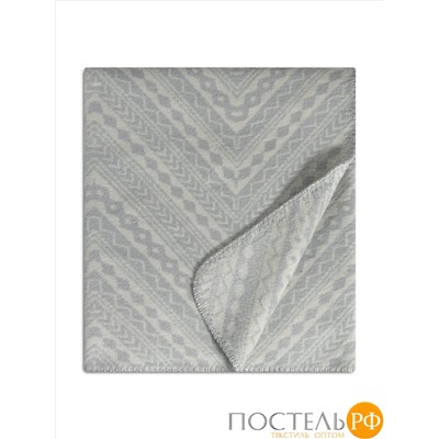 CASSIA ДЕВЕЛИ сер Плед 130x180, 1 пр., 60% хл., 40% акрил