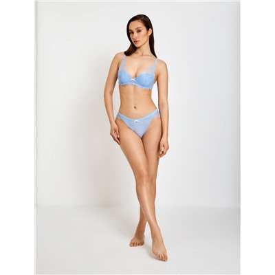 Трусы боксер жен Ginly голубой Infinity Lingerie