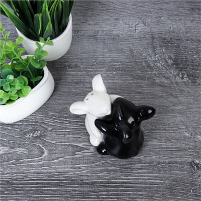 Набор для специй 2 предмета Мышки Инь Янь  / 102 /уп 144/