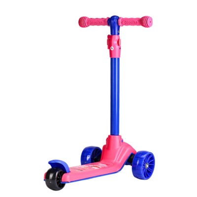 Самокат 3-х колесный SCOOTER Kid / MY-528 /уп 10/ красный