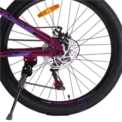 Велосипед 24" рама 12" 7sp COMIRON SMART лавандовый