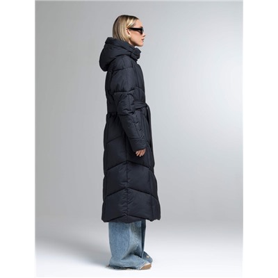 Пуховик женский черный