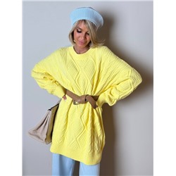 Джемпер туника DENIZ, Лимон