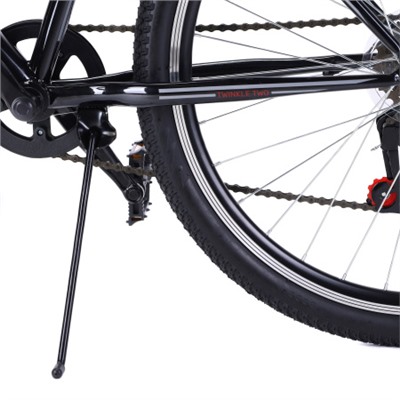 Велосипед 26" рама 17" 7sp KRYPTON TWINKLE TWO чёрный угольный