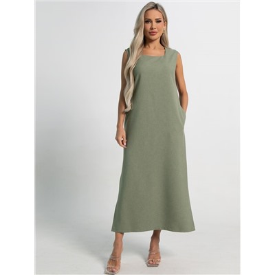 Платье Айлин (оливковое) П15353-19М