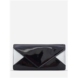 Кошелек портмоне Richet Ri-088KWD Черный лак серебро