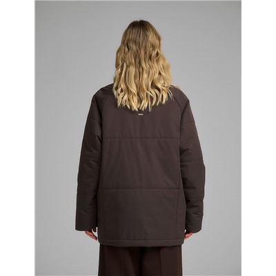 Плащ женский коричневый