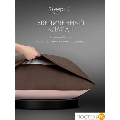 SleepiX ЮКО т-кор/роз КПБ 200х210-1/230х250-1/50х70-2/70х70-2, 6 пр., модал/бамбук