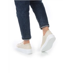 05-HY14-1D BEIGE Кроссовки женские (натуральная кожа)