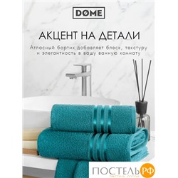 (1079) Полотенце 30х50 см Dome Harmonika Махра 440 г/м2, 1079 Морская Волна
