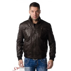 Куртка кожаная KREZZ M133 brown