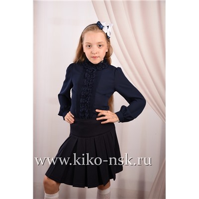 701590 Юбка школьная для девочки Moda Lora
