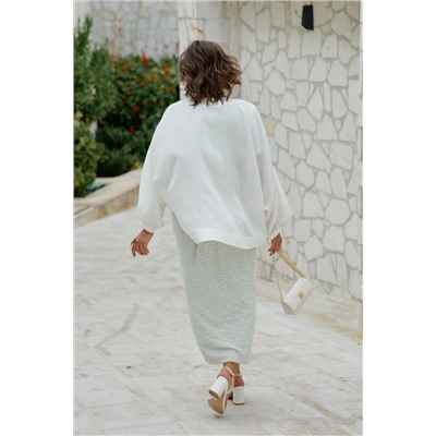 Блуза Vittoria Queen 28693бл молоко