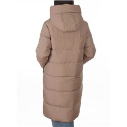 8353 BEIGE Пальто зимнее женское (200 гр. холлофайбер)