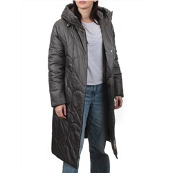 TR-2301 GRAY TURQUOISE Пальто зимнее женское (верблюжья шерсть)
