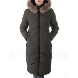 19-861 SWAMP Пальто с мехом енота Kacuci