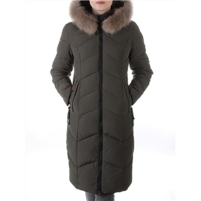 19-861 SWAMP Пальто с мехом енота Kacuci